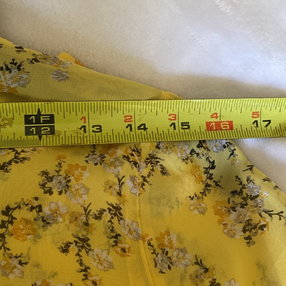 INC sheer floral boho blouse NWT Small Macys - Picture 9 of 9